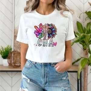 CNA Nurse Graphic T Shirt